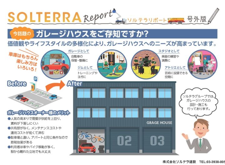 今話題のガレージハウスをご存知ですか？