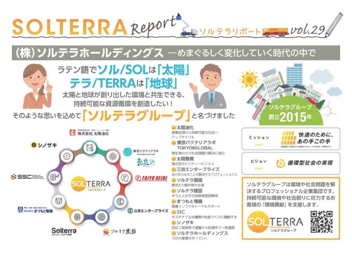 （株）ソルテラホールディングス ―めまぐるしく変化していく時代の中で